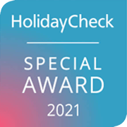 HolidayCheck SPECIAL AWARD 2021